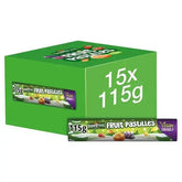 Rowntree's Fruit Pastilles Vegan Friendly Sweets Giant Tube 115g (Case of 15)  Adomoo